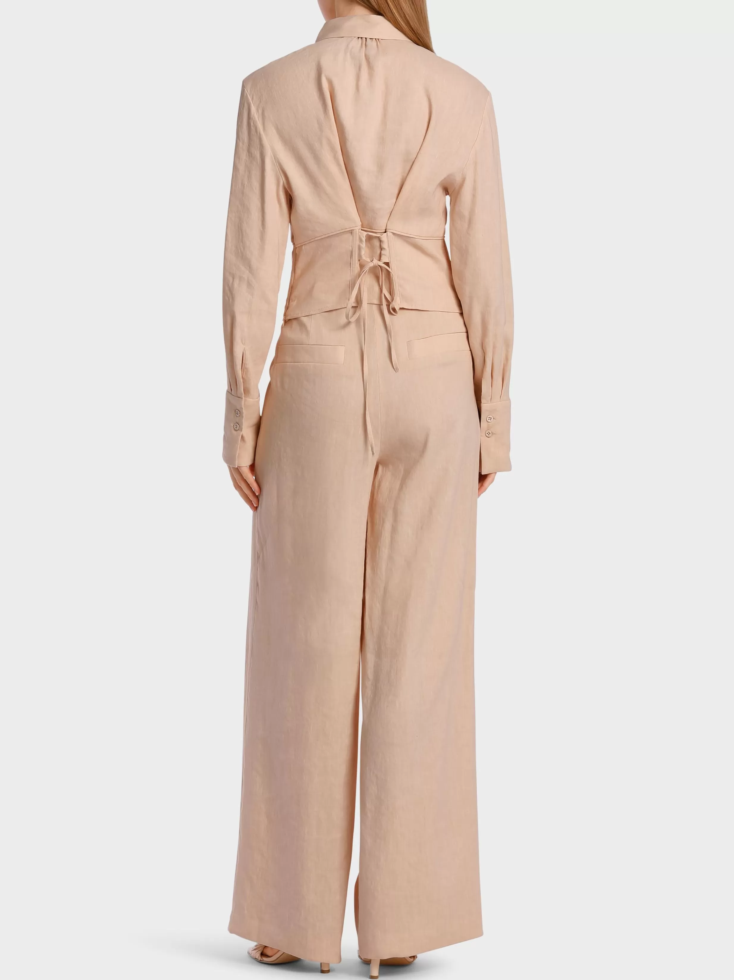 Shop Marc Cain Kurze Bluse im 30ies-Vintage-Style soft rose