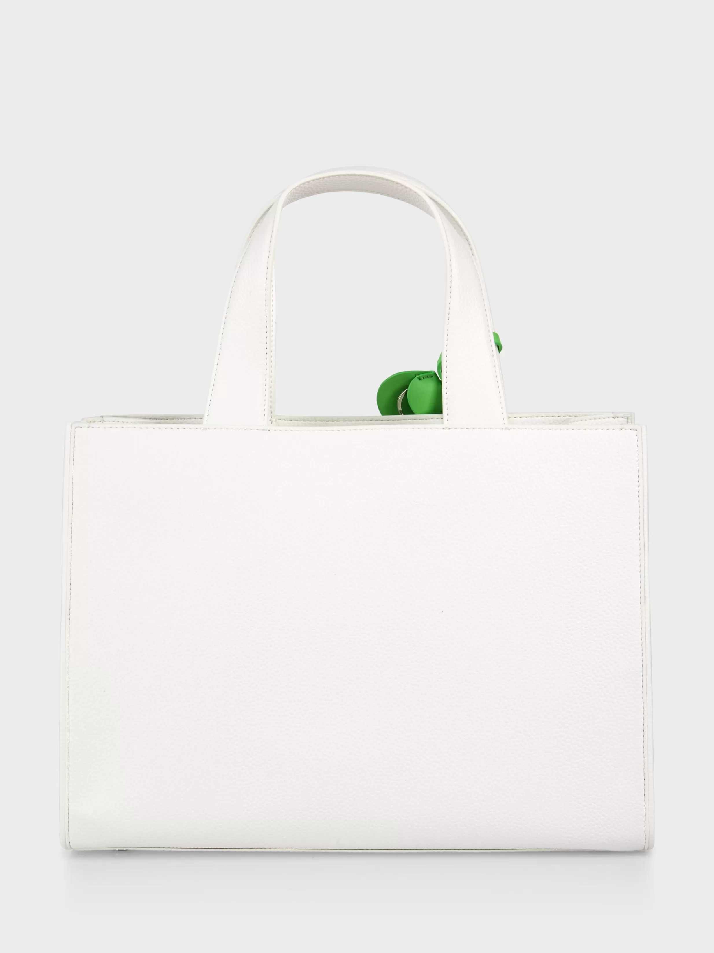 Store Marc Cain Satchel Bag mit Reißverschluss off-white